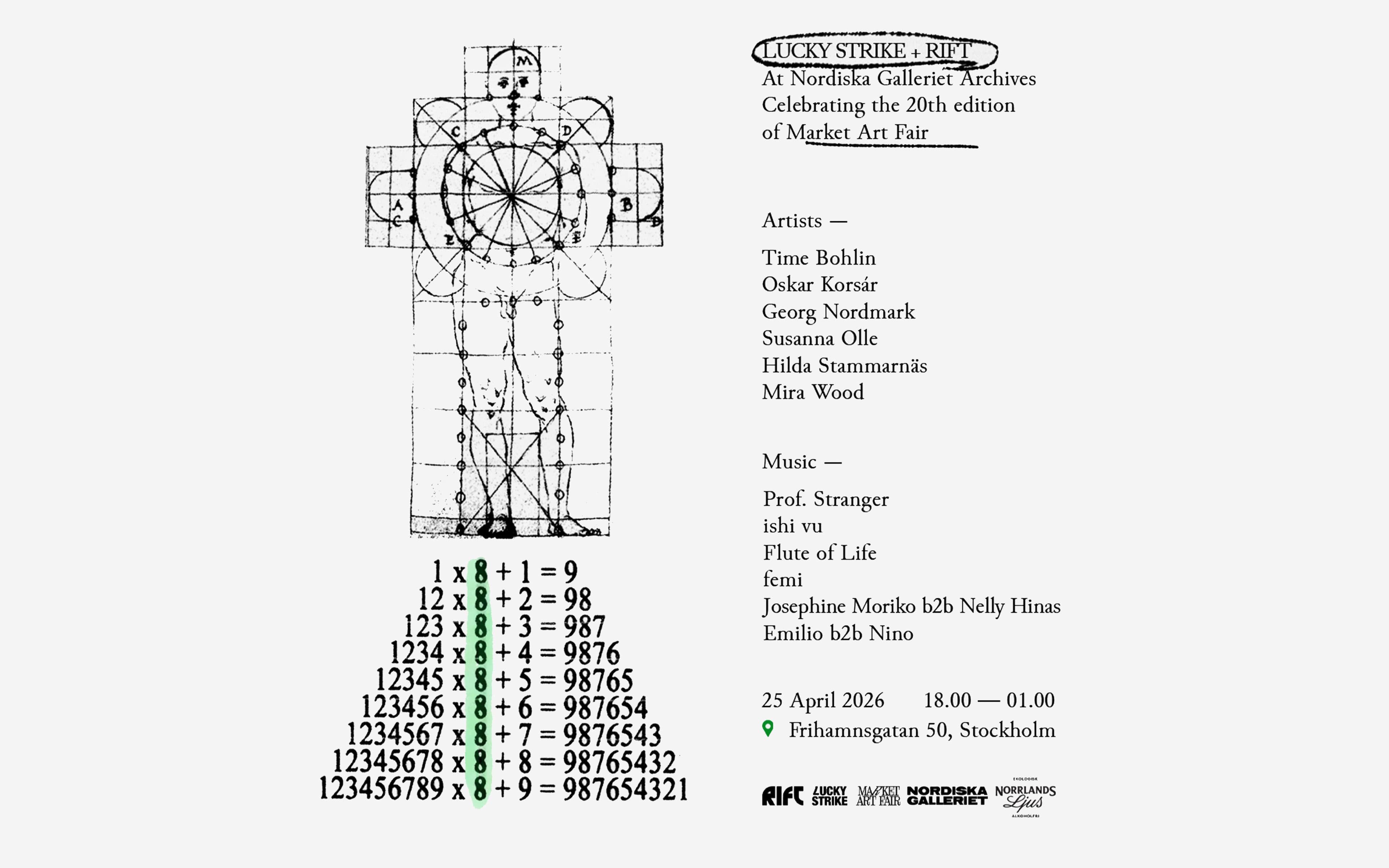 LUCKY STRIKE x NORDISKA X MARKET ART FAIR